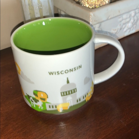 Starbucks Wisconsin "You Are Here" Collection Mug